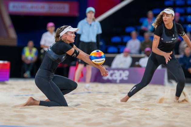 Beach Volleyball World Championships Adelaide, Australia 18 11 2025 ADELAIDE, AUSTRALIA NOVEMBER 18 Anouk Verge Depre Player 1 SUI during the Beach Volleyball World Championships at Adelaide on November 18, 2025 in Adelaide, Australia Copyright: xBEAUTIFULxSPORTS PeterxWeberx