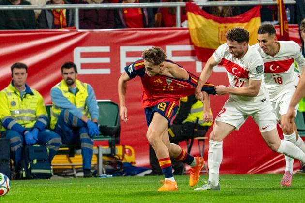 Football, World Cup Qualifier, Spain - Turkey