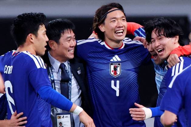 Hajime Moriyasu& Japan team group, Mannschaftsbild, Totale (JPN), NOVEMBER 18, 2025 - Football Soccer : KIRIN Challenge Cup 2025 match between Japan and Bolivia at the National Stadium in Tokyo, Japan. Noxthirdxpartyxsales  aflo_310804158