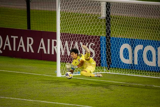 World Cup Soccer FIFA U17, U 17 World Cup Qatar 2025, North Korea vs Japan Round of 16 Shuji MURAMATSU Japan, 1 Copyright: xRedhaxHosnixSegganix