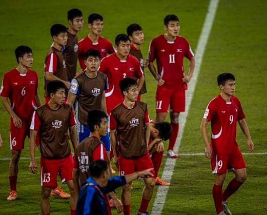 World Cup Soccer FIFA U17, U 17 World Cup Qatar 2025, North Korea vs Japan Round of 16 Joy, emotions, sadness, disappointment after North Koreas penalty shoot-out win Copyright: xRedhaxHosnixSegganix