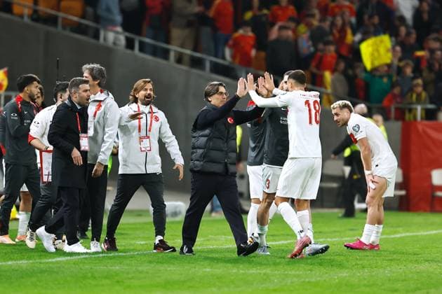 Vincenzo Montella (TUR), NOVEMBER 18, 2025 - Football Soccer : The 2026 FIFA World Cup, WM, Weltmeisterschaft, Fussball European qualifiers Group E match between Spain - Turkey at the Estadio La Cartuja de Sevilla in Sevilla, Spain. Noxthirdxpartyxsale  aflo_310855232