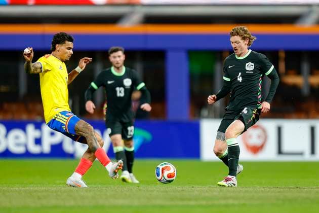 Football, International match, Colombia - Australia
