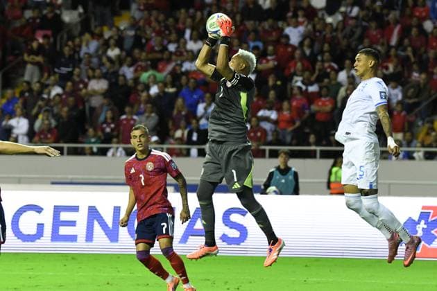 Football, World Cup Qualifier, Costa Rica - Honduras