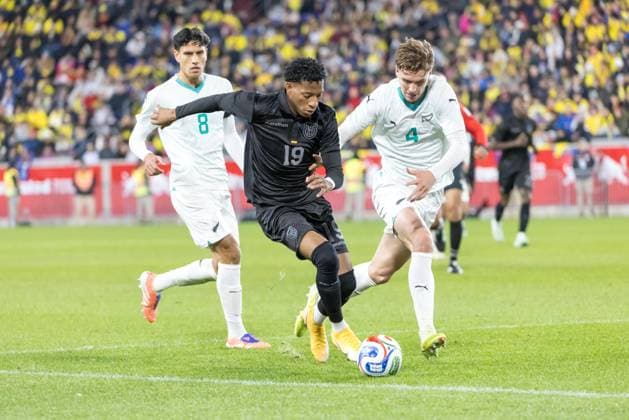 Football, International match, Ecuador - New Zealand