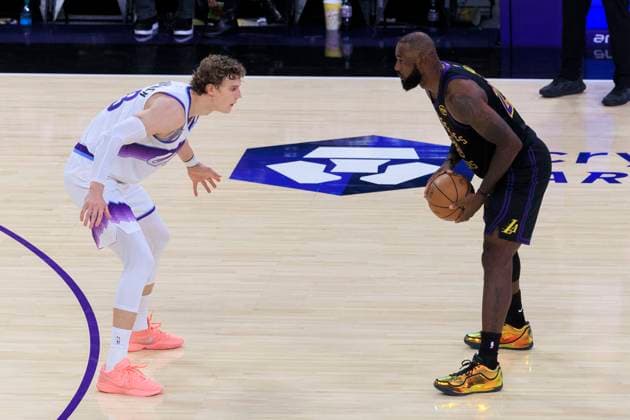 Basketball, NBA, Utah Jazz - Los Angeles Lakers
