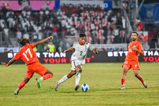 Football, Asian Cup Qualifier, Bangladesh - India