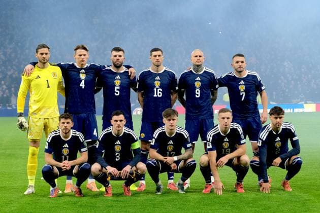 UK: Scotland v Denmark, UEFA World Cup European Qualifiers at Hampden Park, Glasgow, Scotland on 18 November 2025: Pictured: Scotland Glasgow Hampden Park Scotland Copyright: xAlexxToddx