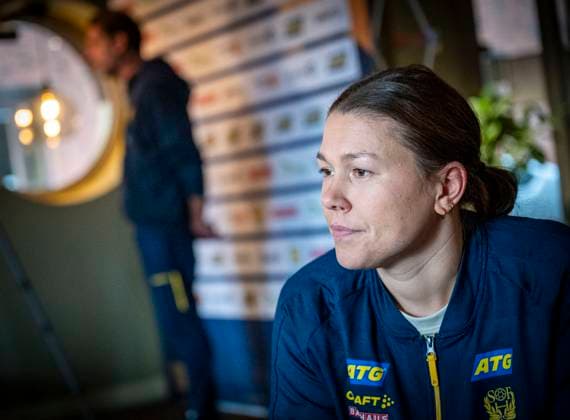HALMSTAD 2025 11 19 National team captain Tomas Axnar during Wednesday s press conference with the Swedish national handball team at Scandic Hallandia in Halmstad HALMSTAD SWEDEN x50090x  Copyright: xJohanxNilssonx xTTx PRESS MEETING LADIES HANDBALL