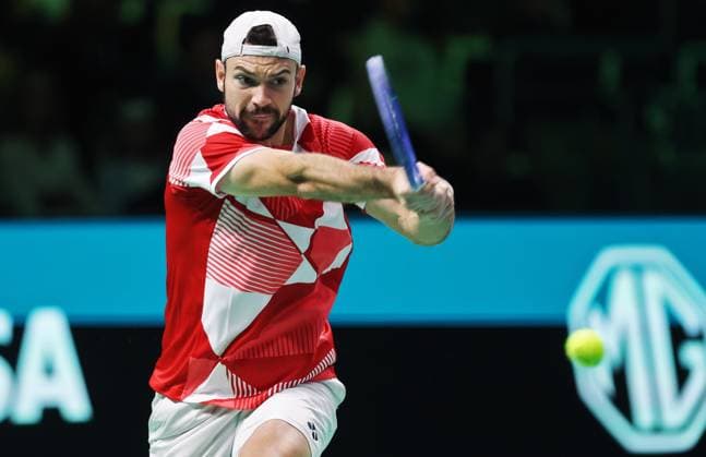 Tennis, Davis Cup Finals in Bologna, Italy - Austria