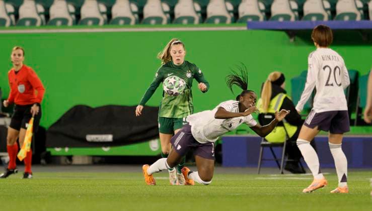 Football, Women, CL, VfL Wolfsburg - Manchester United