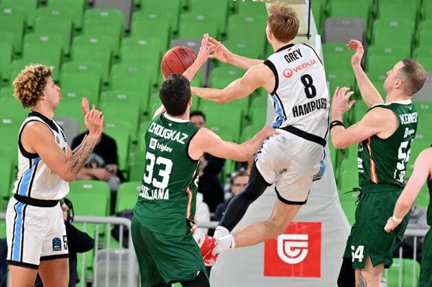 Basketball, Eurocup, Cedevita Olimpija Ljubljana - Veolia Towers Hamburg