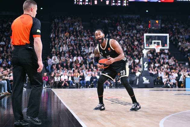 BASKET BALL : LDLC ASVEL vs AS Monaco - Turkish Airlines Euroligue - LDLC ARENA venue - Decines - 19 11 2025 David Lighty from LDLC ASVEL during the Turkish Airlines Euroleague match between LDLC ASVEL and AS Monaco at the LDLC ARENA venue in Decines, France on November 19th 2025  Copyright: xCYRILxALISTERxLESTAGEx