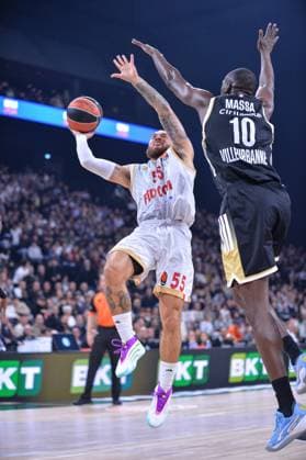 BASKET BALL : LDLC ASVEL vs AS Monaco - Turkish Airlines Euroligue - LDLC ARENA venue - Decines - 19 11 2025 Mike James from AS Monaco during the Turkish Airlines Euroleague match between LDLC ASVEL and AS Monaco at the LDLC ARENA venue in Decines, France on November 19th 2025  Copyright: xCYRILxALISTERxLESTAGEx