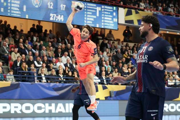 HANDBALL : Paris Saint Germain Vs FC Barcelone - Ligue des Champions - 19 11 2025 Dani Fernandez (FC Barcelone) ParisFrance  Copyright: xMichaelxBaucherx