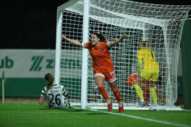 Football, Women, UEFA Europa Cup, Sporting Lisbon - Glasgow City LFC