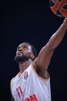 BASKET BALL : LDLC ASVEL vs AS Monaco - Turkish Airlines Euroligue - LDLC ARENA venue - Decines - 19 11 2025 Alpha Diallo from Monaco during the Turkish Airlines Euroleague match between LDLC ASVEL and AS Monaco at the LDLC ARENA venue in Decines, France on November 19th 2025  Copyright: xCYRILxALISTERxLESTAGEx