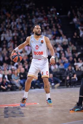 BASKET BALL : LDLC ASVEL vs AS Monaco - Turkish Airlines Euroligue - LDLC ARENA venue - Decines - 19 11 2025 Elie Okobo from Monaco during the Turkish Airlines Euroleague match between LDLC ASVEL and AS Monaco at the LDLC ARENA venue in Decines, France on November 19th 2025  Copyright: xCYRILxALISTERxLESTAGEx