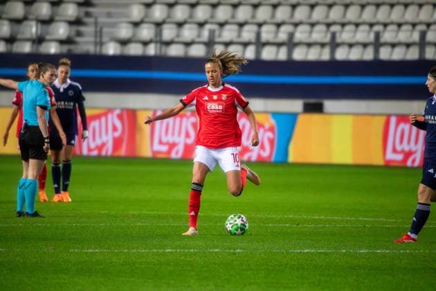 November 19, 2025, Paris, Å½Le-De-France, France: November 19, 2025, Paris, France: Women s Champions League, 4th matchday : Paris FC - Benfica : Paris FC claims their first victory in the 2026 UEFA Women s Champions League beating Benfica at Jean-Bouin (2-0). Maelline Mendy and Maelle Garbino scored for the team coached by Sandrine Soubeyrand. Paris France - ZUMAp284 20251119_zip_p284_034 Copyright: xMickaelxPintax