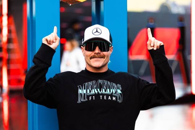 F1 - LAS VEGAS GRAND PRIX 2025 BOTTAS Valtteri (fin), Mercedes AMG F1 Team Reserve Driver, action during the 2025 Formula 1 Las Vegas Grand Prix, 22th round of the 2025 FIA Formula One World Championship, WM, Weltmeisterschaft from November 21 to 23, 2025 on the Las Vegas Strip Circuit, in Paradise, Nevada, United States of America -  Copyright: xJoaoxFilipex