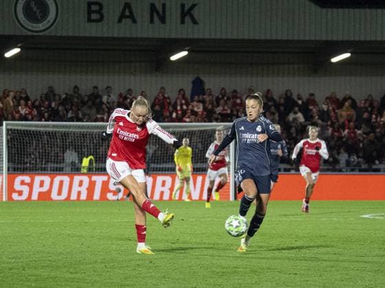Sport Bilder des Tages Frida Maanum of Arsenal during the UEFA Women?s Champions League match between Arsenal and Real Madrid at Meadow Park on November 19, 2025 n Borehamwood, England. Copyright: xElliotxLegg SPPx Sportspressphoto_SPR64019