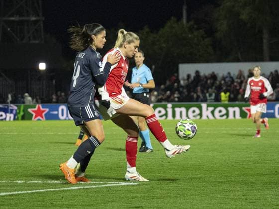 Alessia Russo of Arsenal during the UEFA Women?s Champions League match between Arsenal and Real Madrid at Meadow Park on November 19, 2025 n Borehamwood, England. Copyright: xElliotxLegg SPPx Sportspressphoto_SPR64036