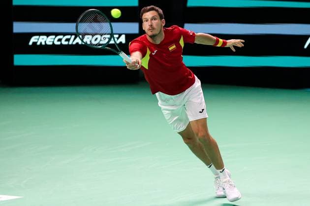 Pablo CARRENO BUSTA (ESP) during Davis Cup - Final Eight, International Tennis match in Bologna, Italy, November 20 2025  Copyright: xRobertaxCorradin IPAxSportx xipa-agency.netx xx IPA_68162096 IPA_Agency_IPA68162096