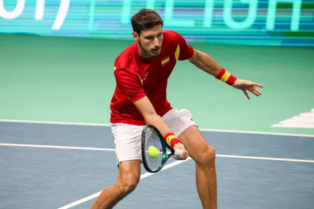 TENNIS - Internazionali di Tennis - Davis Cup - Final Eight Pablo CARRENO BUSTA (ESP) during Davis Cup - Final Eight, International Tennis match in Bologna, Italy, November 20 2025 Bologna Italy  Copyright: xIPAxSport ABACAx