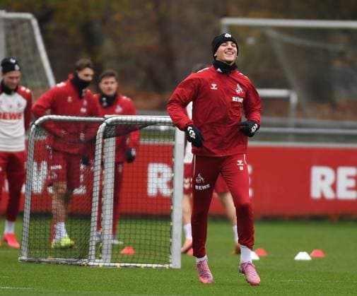 20 11 2025, xophax, Soccer 1 Bundesliga Season 2025 2026 1 FC Köln Training Said El Mala 1 FC Köln at training Leverkusen