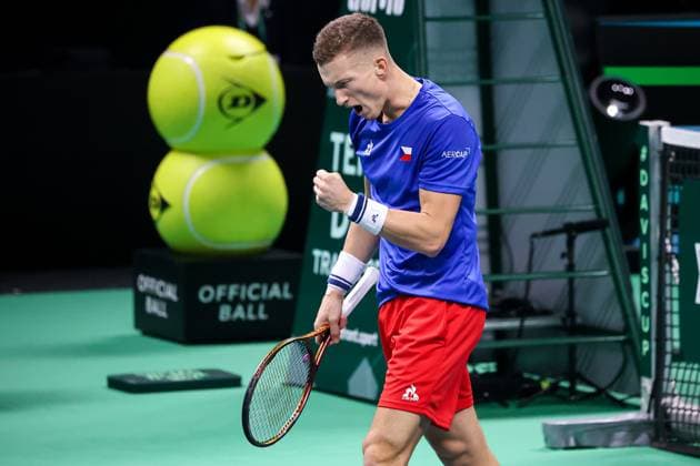 Jiri LEHECKA (CZE) during Davis Cup - Final Eight, International Tennis match in Bologna, Italy, November 20 2025  Copyright: xRobertaxCorradin IPAxSportx xipa-agency.netx xx IPA_68165660 IPA_Agency_IPA68165660