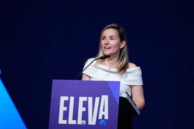November 20, 2025, Las Rozas, Madrid, Spain: Reyes Bellver, Director of Women s Football RFEF, attends during the International WomenÃ¢â‚¬â ¢s Football Congress 2025 ELEVA at Ciudad del Futbol on November 20, 2025, in Las Rozas, Madrid, Spain. Las Rozas Spain - ZUMAa181 20251120_zaa_a181_028 Copyright: xDennisxAgyemanx