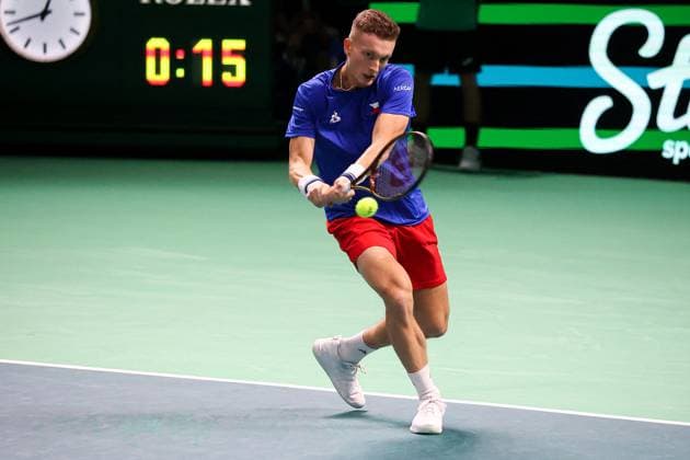 TENNIS - Internazionali di Tennis - Davis Cup - Final Eight Jiri LEHECKA (CZE) during Davis Cup - Final Eight, International Tennis match in Bologna, Italy, November 20 2025 Bologna Italy  Copyright: xIPAxSport ABACAx