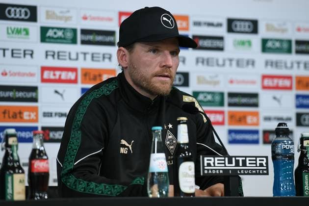 Presentation of Eugen Polanski as the new head coach of Borussia Mönchengladbach on 20 11 2025 at Borussia Park in Mönchengladbach Eugen Polanski Trainer Head Coach Mönchengladbach xRx