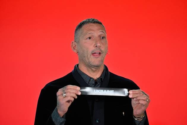 2026 FIFA World Cup, WM, Weltmeisterschaft, Fussball Play-Off Tournament draw ZURICH, SWITZERLAND - NOVEMBER 20: Italian former player Marco Materazzi during the 2026 FIFA World Cup Play-Off Tournament draw at the FIFA s Home of Football in Zurich, Switzerland on November 20, 2025. Mustafa Yalcin Anadolu Zurich Switzerland. Editorial use only. Please get in touch for any other usage.  Copyright: x2025xAnadoluxMustafaxYalcinx