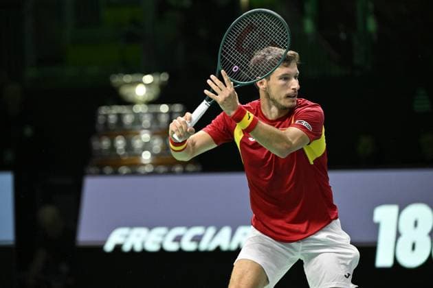 Davis Cup Finale 2025 Bologne - Davis Cup Finale 2025 Bologne - 20 11 2025 - Carreno Busta - Espagne Bologne  Copyright: xChryslenexCaillaud Pznewsx