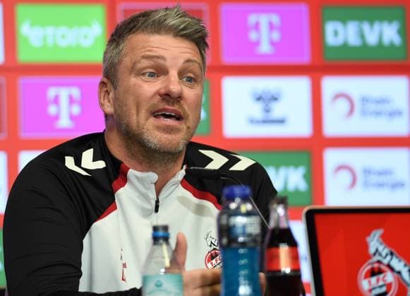 20 11 2025, xophax, Soccer 1 Bundesliga Season 2025 2026 1 FC Köln Press Conference Coach Lukas Kwasniok 1 FC Koeln Köln