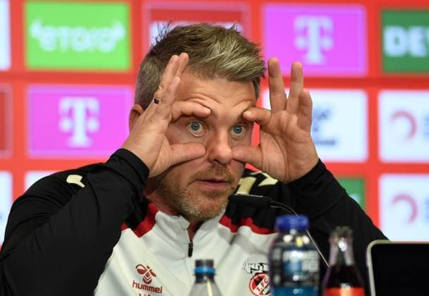 Football, 1st BL, 1. FC Köln, Press conference