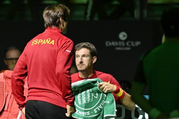 Davis Cup Finale 2025 Bologne - Davis Cup Finale 2025 Bologne - 20 11 2025 - Carreno Busta - Espagne Bologne  Copyright: xChryslenexCaillaud Pznewsx