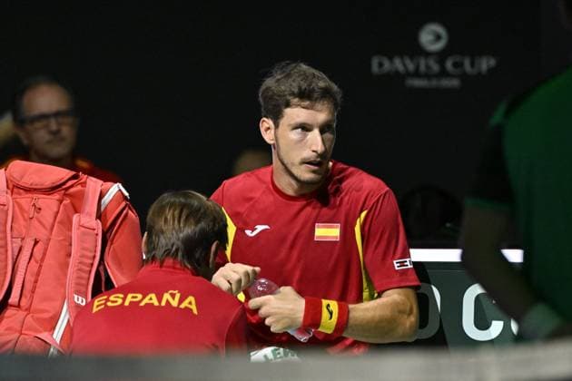 Davis Cup Finale 2025 Bologne - Davis Cup Finale 2025 Bologne - 20 11 2025 - Carreno Busta - Espagne Bologne  Copyright: xChryslenexCaillaud Pznewsx