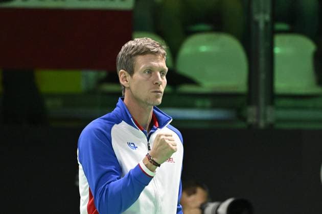 Davis Cup Finale 2025 Bologne - Davis Cup Finale 2025 Bologne - 20 11 2025 - Thomas Berdych capitaine - Tchequie Bologne  Copyright: xChryslenexCaillaud Pznewsx