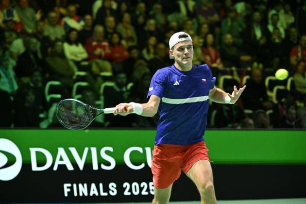 Davis Cup Finale 2025 Bologne - Davis Cup Finale 2025 Bologne - 20 11 2025 -Jakub Mensik - Tchequie Bologne  Copyright: xChryslenexCaillaud Pznewsx