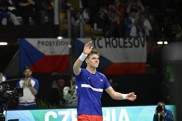 Davis Cup Finale 2025 Bologne - Davis Cup Finale 2025 Bologne - 20 11 2025 -Jakub Mensik - Tchequie Bologne  Copyright: xChryslenexCaillaud Pznewsx