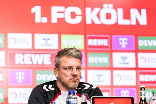 1 Soccer Bundesliga 1 FC Cologne Press Conference 20 11 2025 Lukas Kwasniok Coach 1 FC Cologne 1 Soccer Bundesliga Press Conference 1 FC Cologne before the home match against Eintracht Frankfurt Cologne, RheinEnergieStadion, 20 11 2025 Copyright: xBEAUTIFULxSPORTS Wunderlx