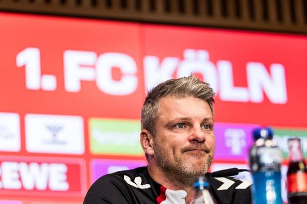 1 Soccer Bundesliga 1 FC Cologne Press Conference 20 11 2025 Lukas Kwasniok Coach 1 FC Cologne 1 Soccer Bundesliga Press Conference 1 FC Cologne before the home match against Eintracht Frankfurt Cologne, RheinEnergieStadion, 20 11 2025 Copyright: xBEAUTIFULxSPORTS Wunderlx