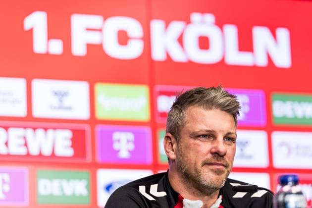 1 Soccer Bundesliga 1 FC Cologne Press Conference 20 11 2025 Lukas Kwasniok Coach 1 FC Cologne 1 Soccer Bundesliga Press Conference 1 FC Cologne before the home match against Eintracht Frankfurt Cologne, RheinEnergieStadion, 20 11 2025 Copyright: xBEAUTIFULxSPORTS Wunderlx