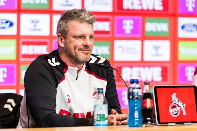 1 Soccer Bundesliga 1 FC Cologne Press Conference 20 11 2025 Lukas Kwasniok Coach 1 FC Cologne 1 Soccer Bundesliga Press Conference 1 FC Cologne before the home match against Eintracht Frankfurt Cologne, RheinEnergieStadion, 20 11 2025 Copyright: xBEAUTIFULxSPORTS Wunderlx