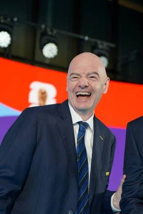 Football FIFA World Cup Qualification Europe 2025 26 Playoff Draw Home of FIFA Zurich, Switzerland Gianni Infantino FIFA President Zurich Canton of Zurich Switzerland Copyright: xJOERANxSTEINSIEKx