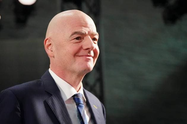 Football FIFA World Cup Qualification Europe 2025 26 Playoff Draw Home of FIFA Zurich, Switzerland Gianni Infantino FIFA President Zurich Canton of Zurich Switzerland Copyright: xJOERANxSTEINSIEKx