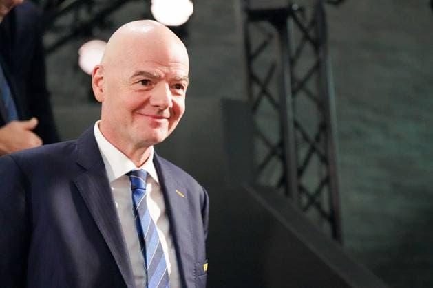 Football FIFA World Cup Qualification Europe 2025 26 Playoff Draw Home of FIFA Zurich, Switzerland Gianni Infantino FIFA President Zurich Canton of Zurich Switzerland Copyright: xJOERANxSTEINSIEKx