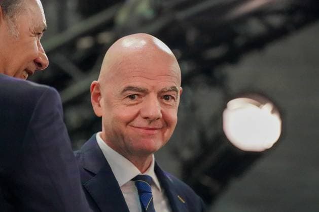 Football FIFA World Cup Qualification Europe 2025 26 Playoff Draw Home of FIFA Zurich, Switzerland Gianni Infantino FIFA President Zurich Canton of Zurich Switzerland Copyright: xJOERANxSTEINSIEKx